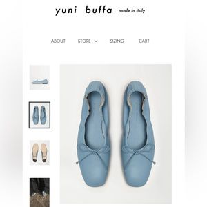 Yuni Buffa Pia Ballerina in Bermuda Blue